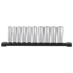 Milwaukee 4932492509 10-delige Bitset 3/8" FOUR FLAT lang