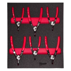 Milwaukee 4932493633 6-delige Borgveertangenset in foam inlay