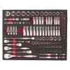 Milwaukee 4932498518 193-delige Ratel-en doppenset - in foam inlay - 1/4" + 3/8"+ 1/2"