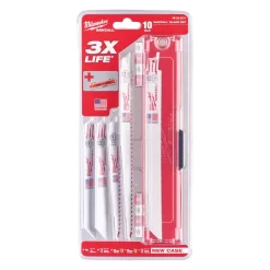 Milwaukee 49222211 10-delige reciprozaagbladenset