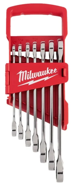 Milwaukee 4932464995 7-delige Ringratel-steeksleutelset MAXBITE - 3/8"-3/4"