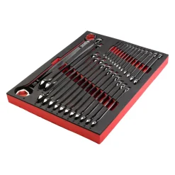 Milwaukee 4932493247 27-delige Ringsteeksleutelset MAXBITE in foam inlay - 6-36mm