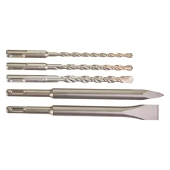Milwaukee 4932430002 5 Delige SDS-plus boren & beitelsset - 6-10mm - 160mm