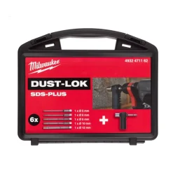 Milwaukee 4932471162 6-delige SDS-plus DC stofvrije borenset