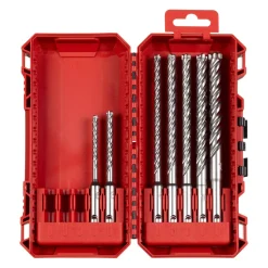 Milwaukee 4932500060 7-delige SDS-Plus MX4 hamerborenset - 4-kanten snijdend