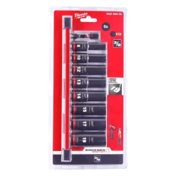 Milwaukee 4932480455 9-delige Shockwave impact duty doppenset - 3/8''