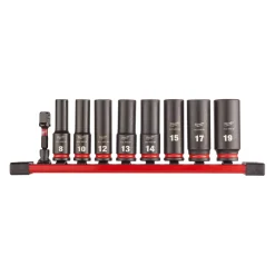 Milwaukee 4932480455 9-delige Shockwave impact duty doppenset - 3/8''