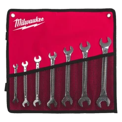 Milwaukee 4932492713 7-delige Steeksleutelset in etui - 6-18mm