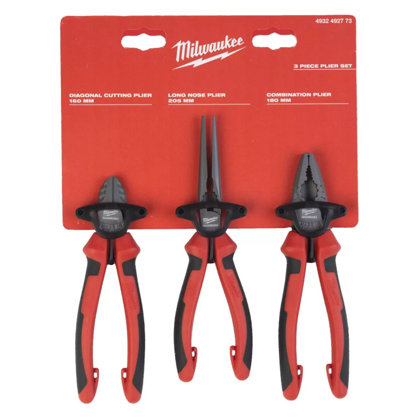 Milwaukee 4932492773 3-delige Tangenset
