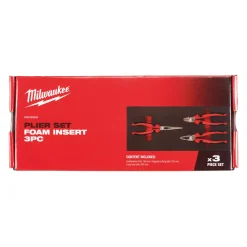 Milwaukee 4932493256 3-delige Tangenset in foam inlay