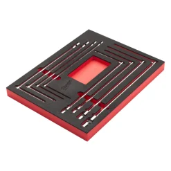 Milwaukee 4932499113 8-delige T-dopsleutels met cardangewricht - in foam inlay