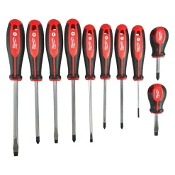 Milwaukee 4932471808 10-delige Tri-lobe schroevendraaiersset - PZ/PH/SL