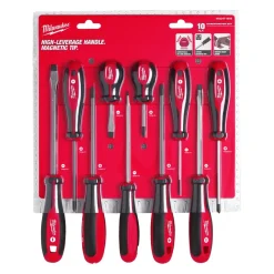 Milwaukee 4932471808 10-delige Tri-lobe schroevendraaiersset - PZ/PH/SL