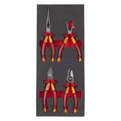 Milwaukee 4932493460 4-delige VDE Tangenset 2 in foam inlay