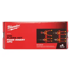 Milwaukee 4932493250 4-delige VDE Tangenset 1 in foam inlay