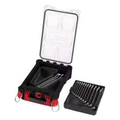 Milwaukee 4932498141 15-delig Ringsteeksleutelset MAXBITE - in PACKOUT compact organiser - 8-22mm