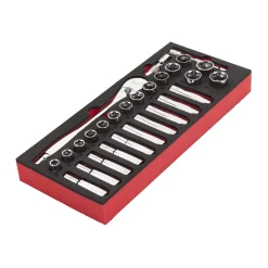 Milwaukee 4932479826 Foam Inlay doppenset 1/2''