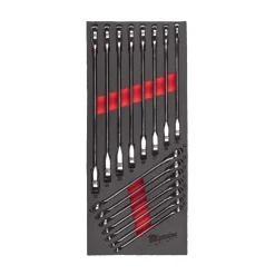 Milwaukee 4932479828 Foam Inlay Ringratel-steeksleutel set MAXBITE