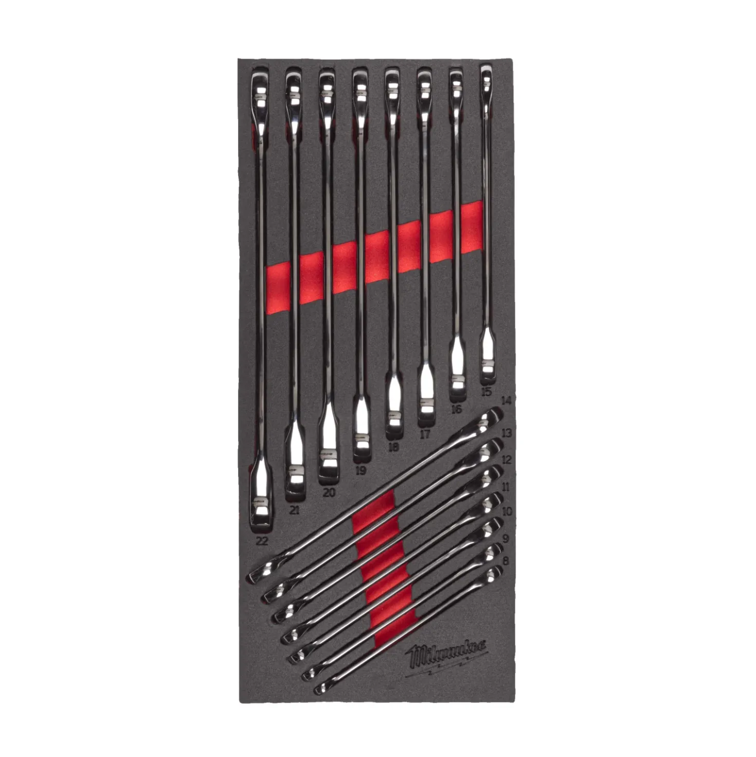 Milwaukee 4932479828 Foam Inlay Ringratel-steeksleutel set MAXBITE