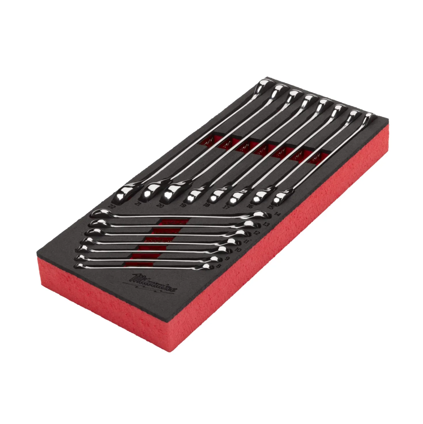 Milwaukee 4932479828 Foam Inlay Ringratel-steeksleutel set MAXBITE