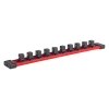 Milwaukee 4932480448 Hex Doppen Rail met klemmen - 350mm - 1/2"