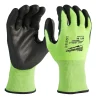 Milwaukee Hi-vis Werkhandschoenen - snijklasse 3/C - 7/S