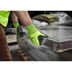 Milwaukee Hi-vis Werkhandschoenen - snijklasse 4/D - 7/S