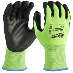 Milwaukee Hi-vis Werkhandschoenen - snijklasse 2/B