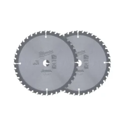 Milwaukee 4932471311 HM Cirkelzaagblad - 165 x 15,87 x 24T - Hout/MDF/Laminaat - duopack