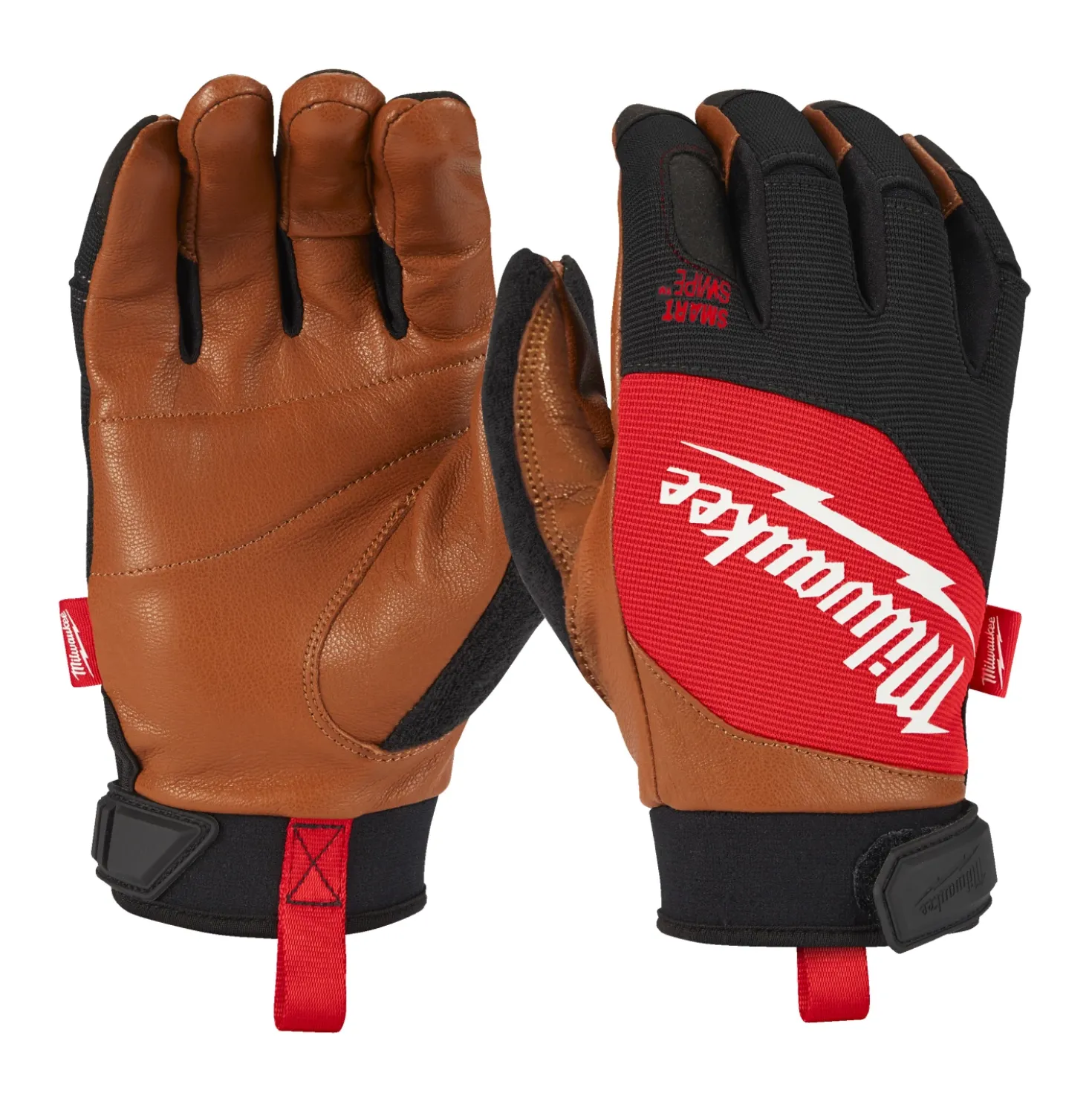 Milwaukee Hybrid werkhandschoenen - leer