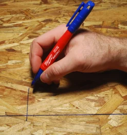 Milwaukee 4932492126 INKZALL Marker - Fijn - Blauw - 1.0mm