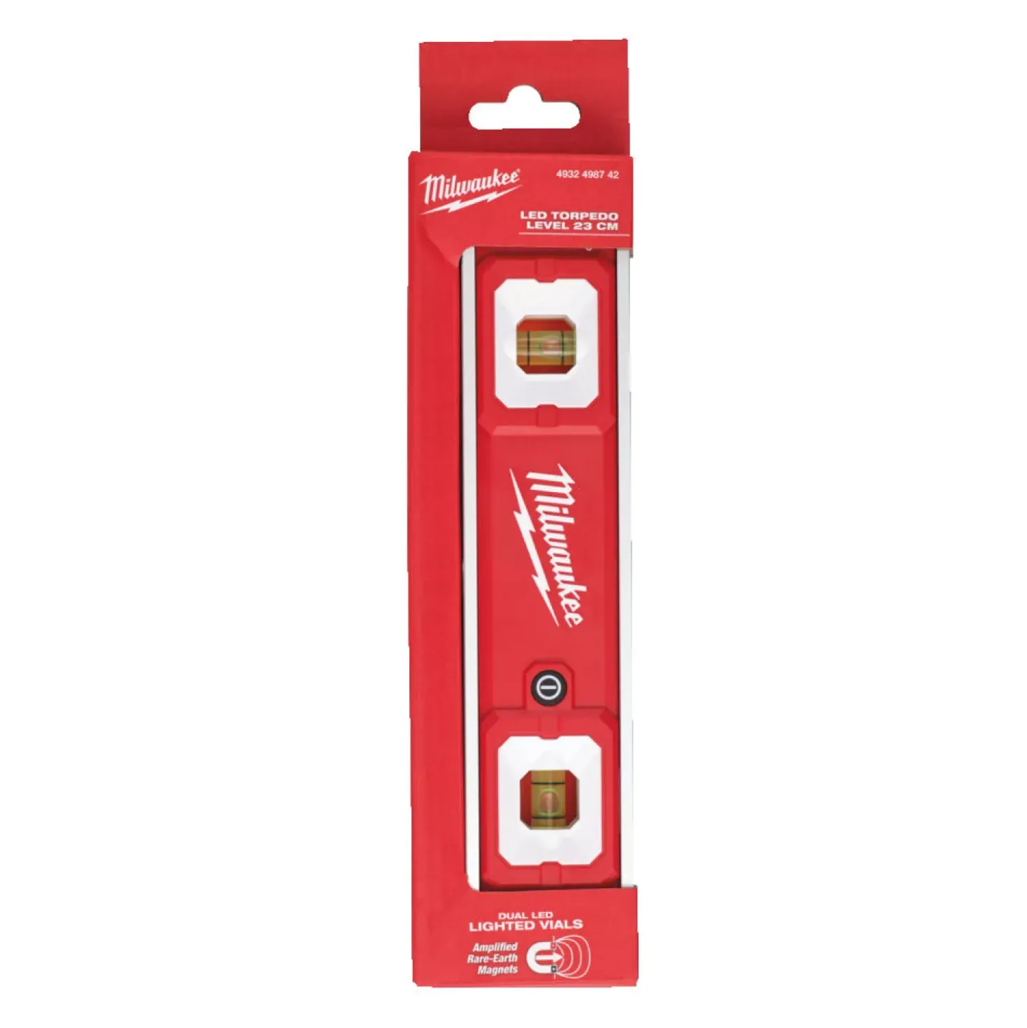 Milwaukee 4932498742 LED Torpedo Waterpas - magnetisch - 230mm