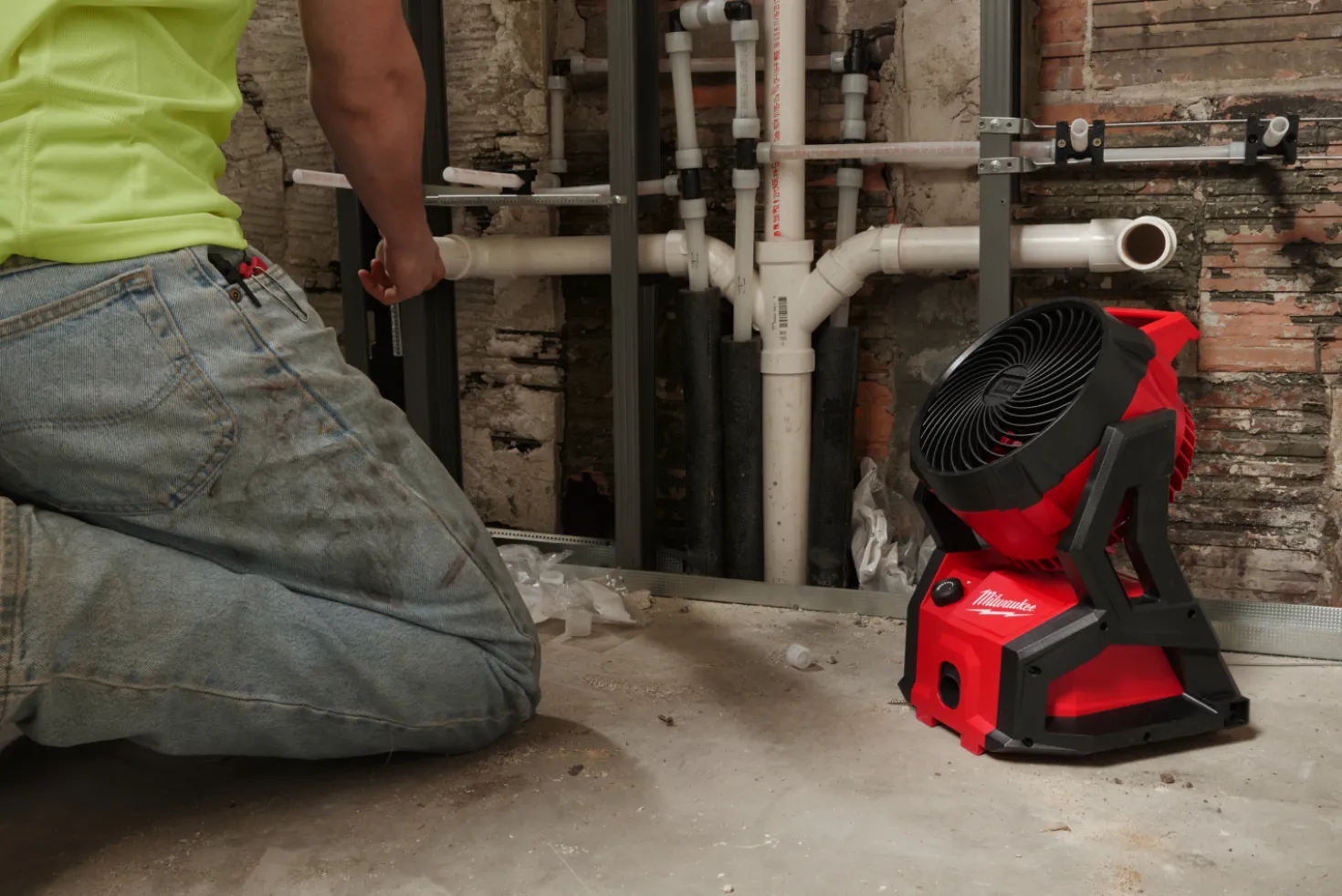 Milwaukee M18 AFG2-0 18V Li-ion accu ventilator