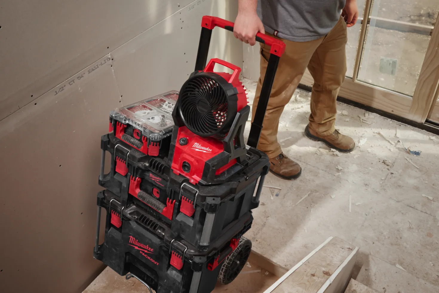 Milwaukee M18 AFG2-0 18V Li-ion accu ventilator