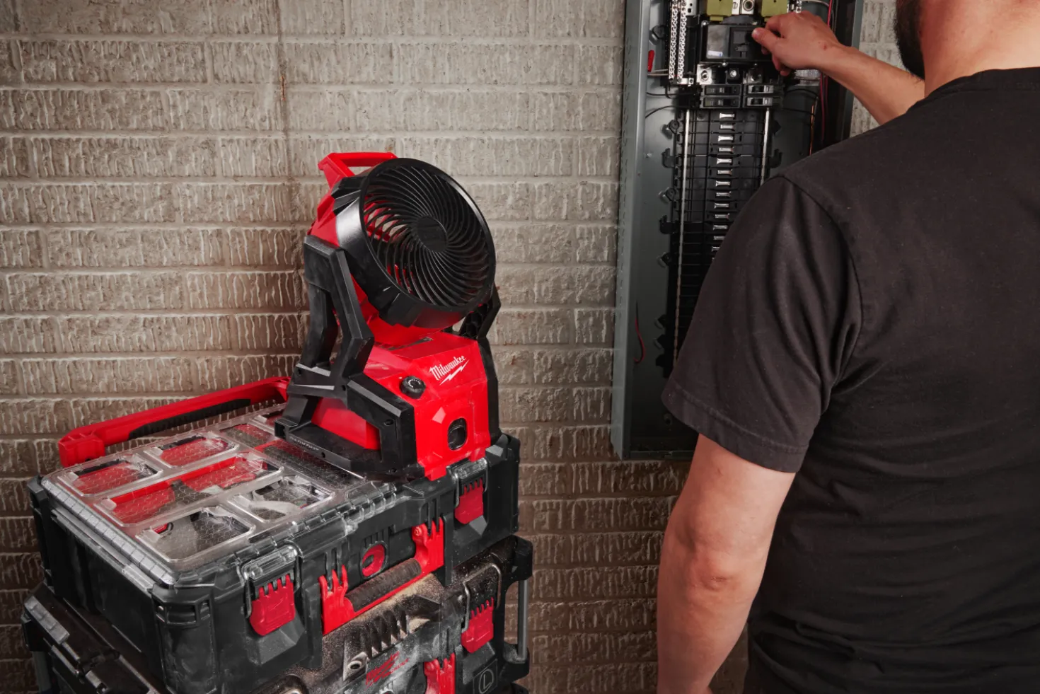 Milwaukee M18 AFG2-0 18V Li-ion accu ventilator