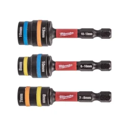 Milwaukee 4932493559 Magnetische Moeraanzetterset PACKOUT Ready - 7/8, 8/10, 10/13 mm