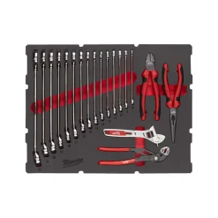 Milwaukee 4932493339 MAXBITE Gereedschapset in PACKOUT foam inlay - 19-delig
