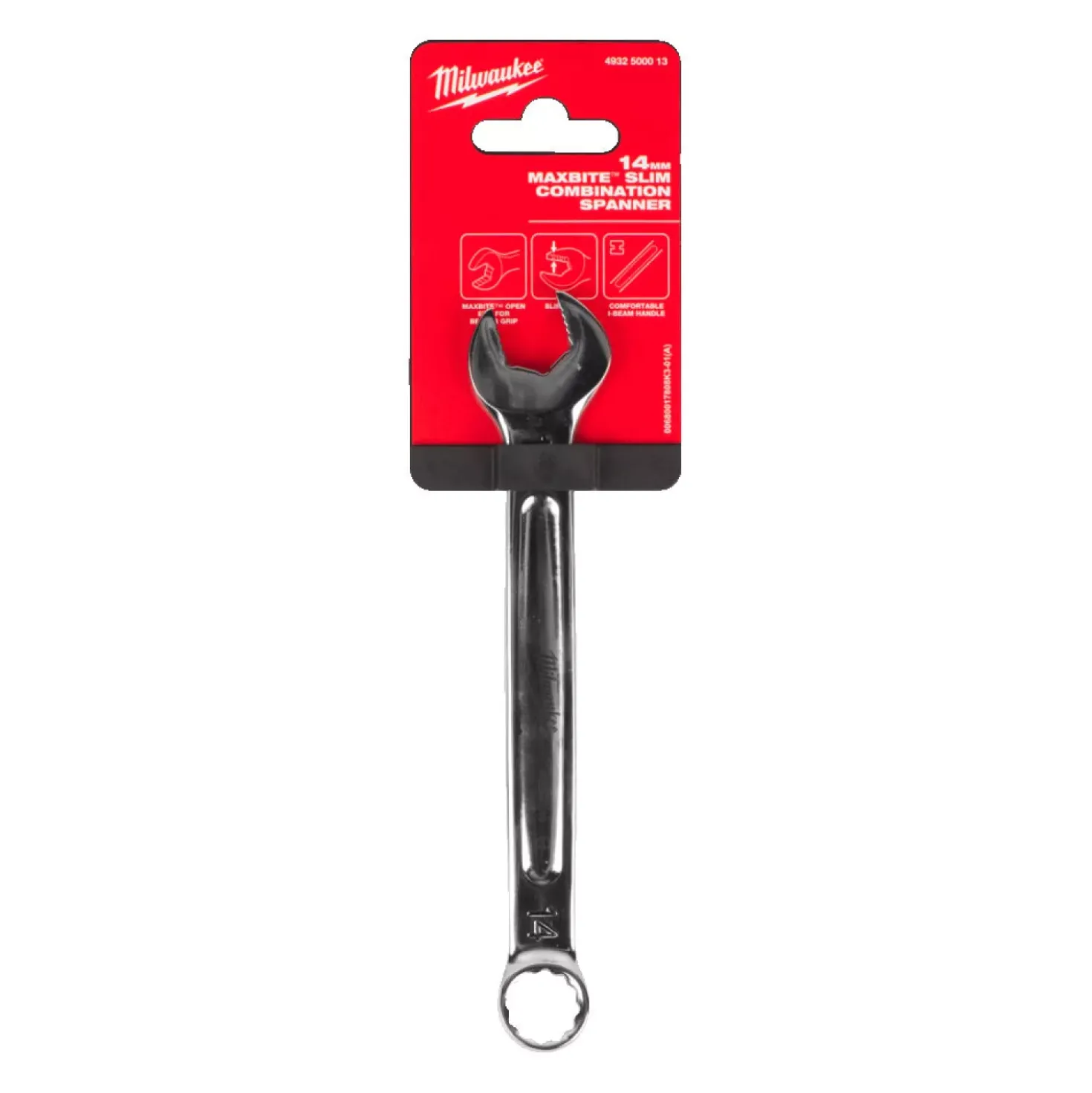 Milwaukee 4932500013 MAXBITE slim Ringsteeksleutel - 14mm