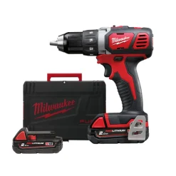 Milwaukee M18 BDD-202X 18V Li-Ion accu boor-/schroefmachine set (2x 2.0Ah accu) in HD Box