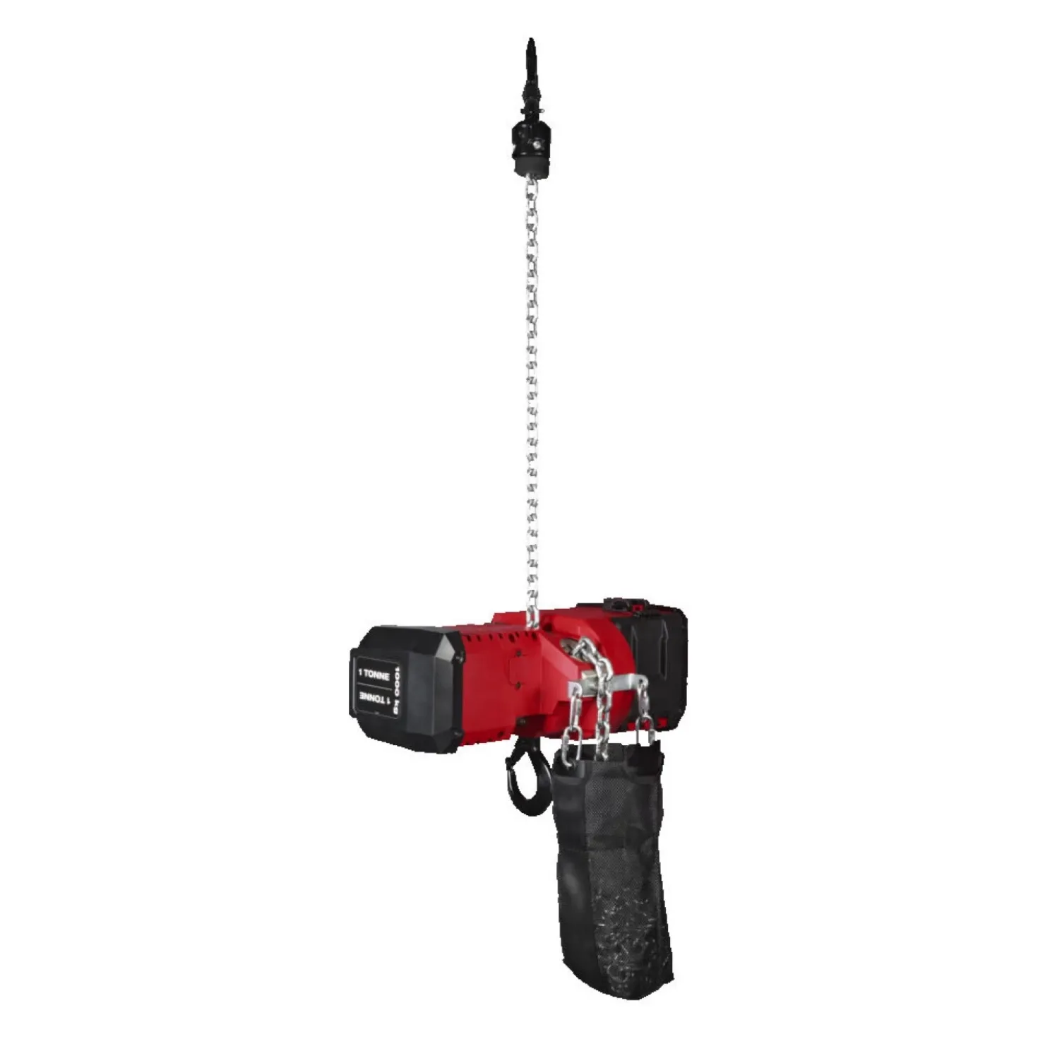 Milwaukee M18 BLCHTO-121 18V Li-ion accu ketting takel set (1x 12.0Ah accu) - 1 Ton - ONE-KEY