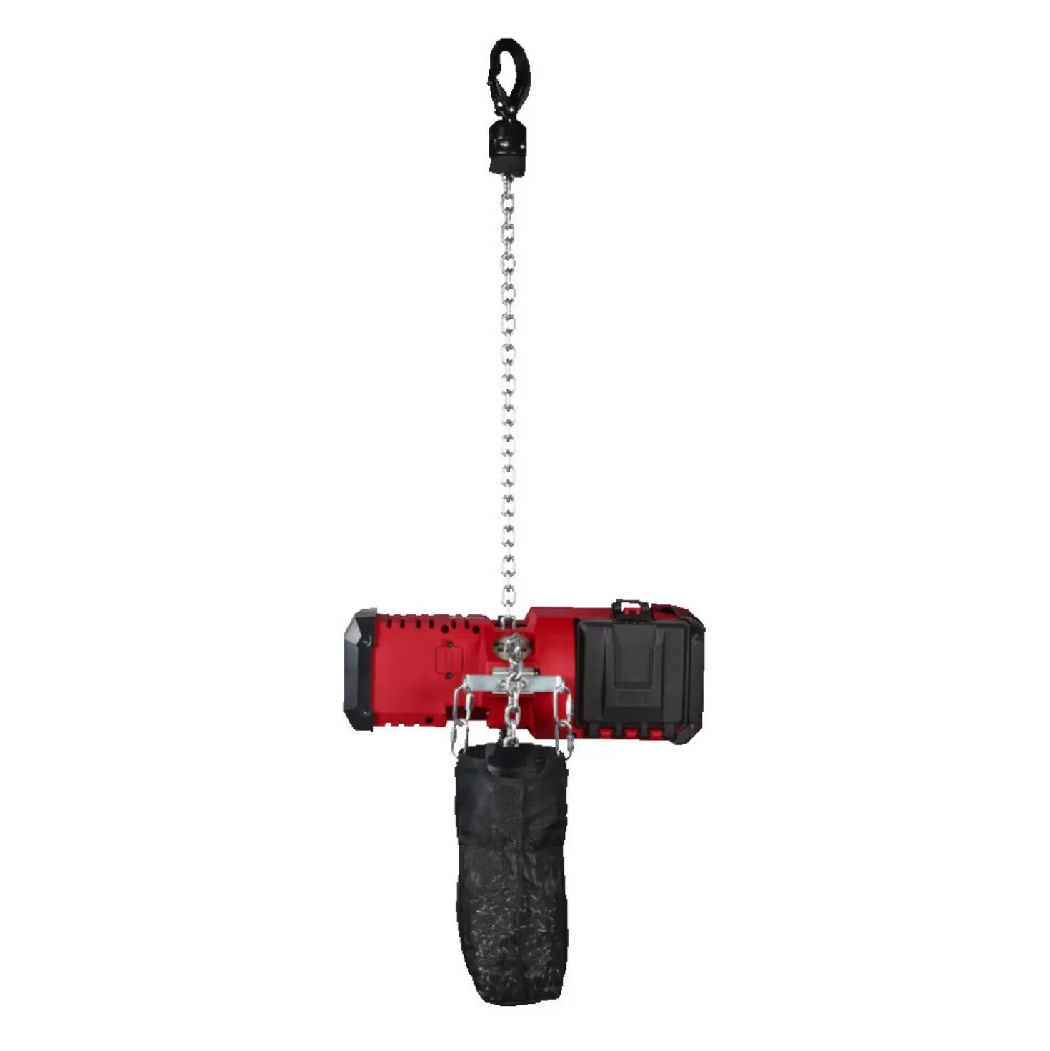 Milwaukee M18 BLCHTO-121 18V Li-ion accu ketting takel set (1x 12.0Ah accu) - 1 Ton - ONE-KEY