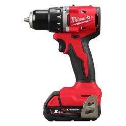 Milwaukee M18 BLDDRC-202C 18V Li-ion accu boor-/schroefmachine (2x 2.0Ah accu) in koffer