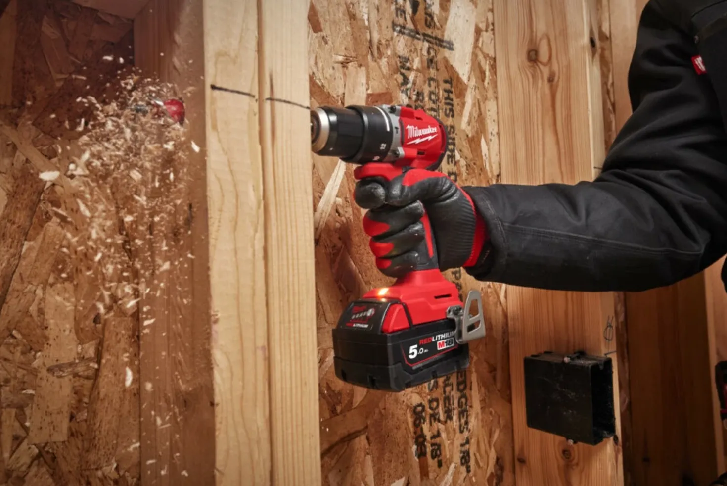 Milwaukee M18 BLDDRC-502C 18V Li-ion accu boor-/schroefmachine (2x 5.0Ah accu) set in koffer