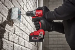 Milwaukee M18 BLPDRC-202C 18V Li-Ion accu klopboor- /schroefmachine set (2x 2.0Ah accu) in koffer