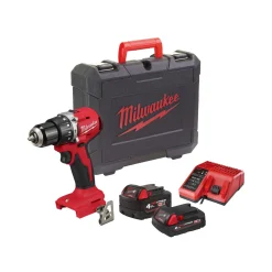 Milwaukee M18 BLPDRC-422C 18V Li-ion accu klopboor- /schroefmachine set (1x 4.0Ah + 2.0Ah accu) in koffer