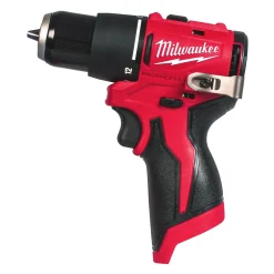 Milwaukee M12 BLPP2B-422B 12V Li-ion accu klopboor-/schroefmachine (M12 BLPDRC-0) & slagschroevendraaier ( M12 BLIDRC-0) combiset (1x 2.0Ah + 1x 4.0Ah accu) in tas