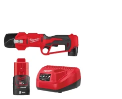 Milwaukee M12 BLPRS-202 EU 12V Li-Ion Accu Snoeischaar set - koolborstelloos