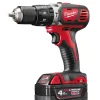 Milwaukee M18 BPD-402C 18V Li-Ion accu klopboor- /schroefmachine set (2x 4.0Ah accu) in koffer