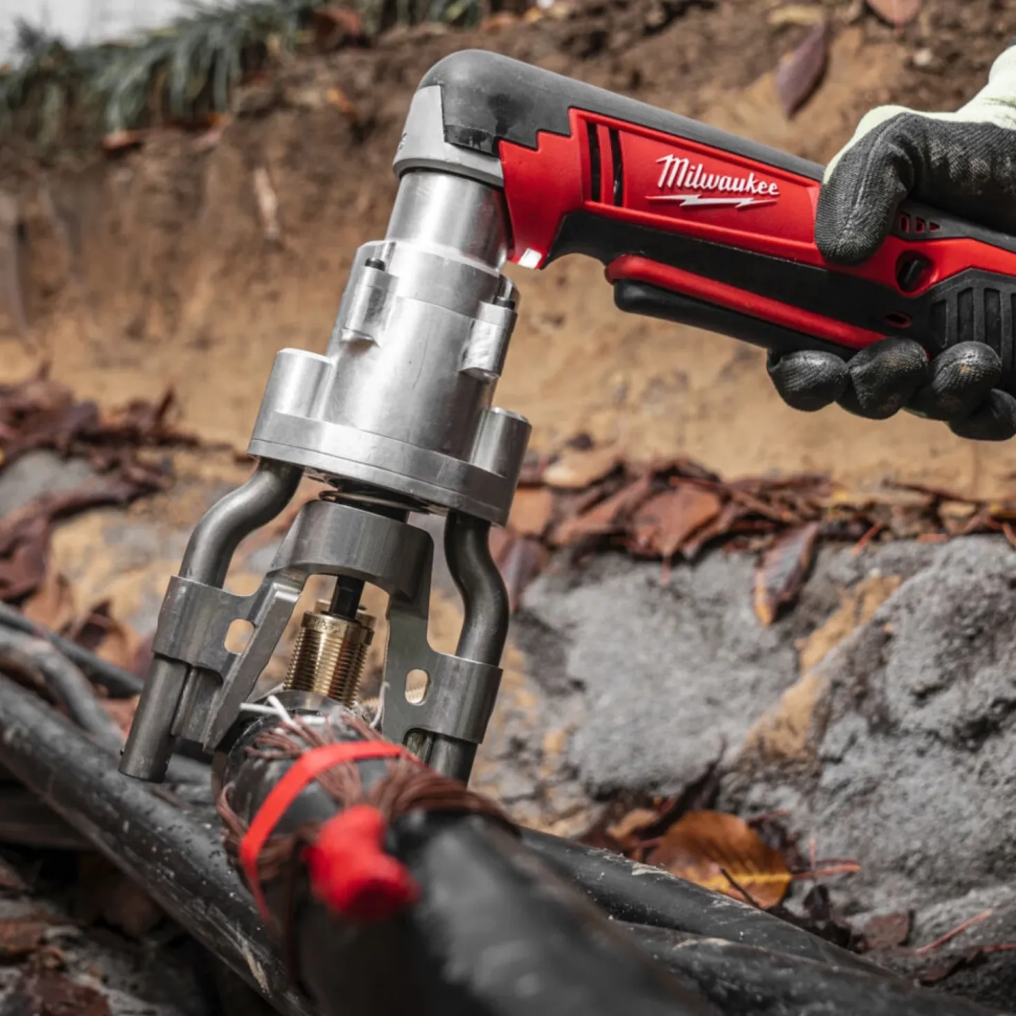 Milwaukee M18 BSBT-202X 18V Li-ion accu breekboutmachine set (2x 2.0Ah accu) in HD box