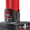 Milwaukee M12 B4 12V Li-ion accu - 4.0Ah